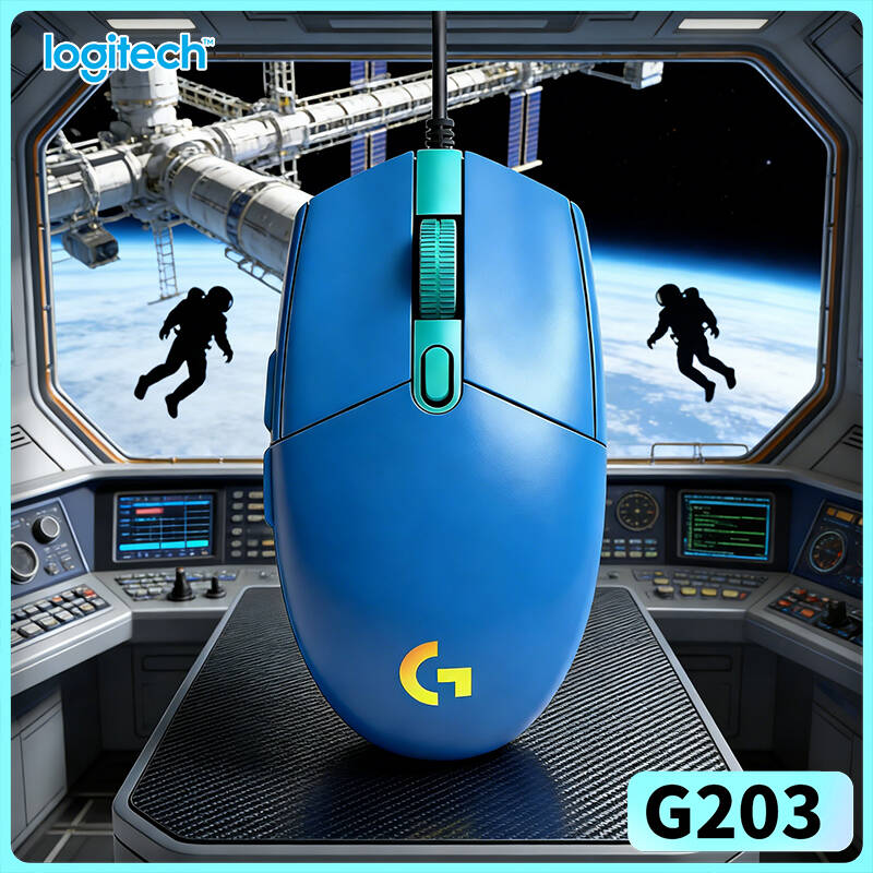 Pc Gaming Center - Logitech G203 wired gaming mouse human‑centered