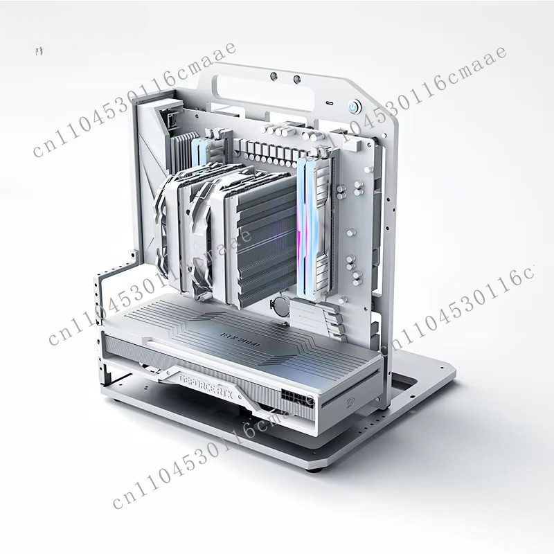 Pc Gaming Rtx 4060 - Custom mid-tower open frame PC case
