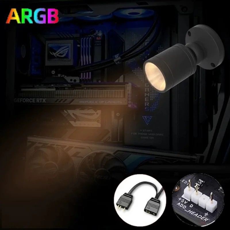 QITU 1W 3W ARGB 5V 3Pin Header - Pc Gaming Second ulasan dan harga