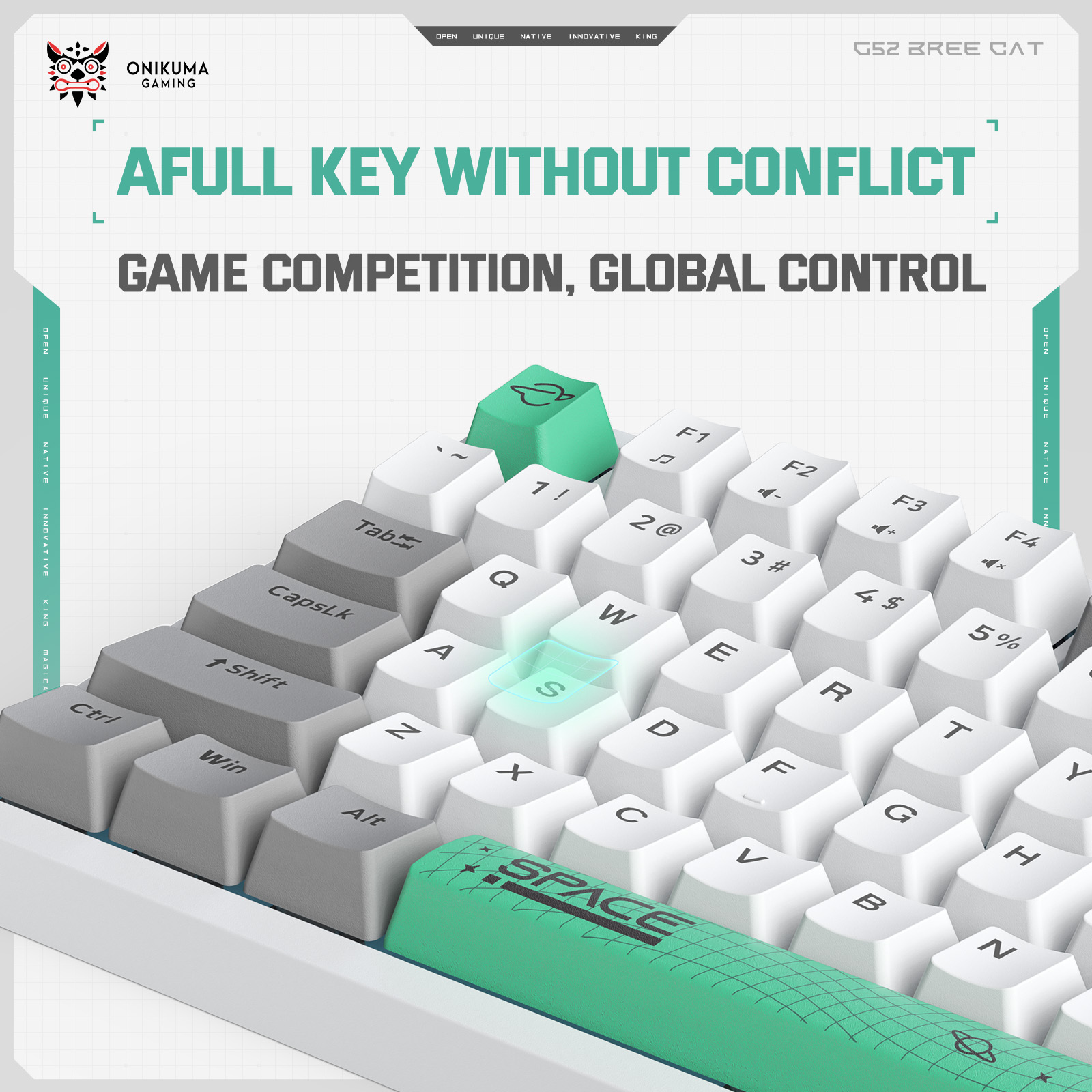 ONIKUMA G38 Keyboard 98Keys Wi - Pc Gaming Pink ulasan dan harga