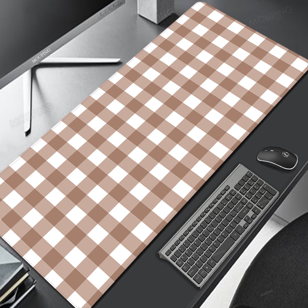 Pink Lattice Mouse Pad Kawaii  - Pc Gaming Pink ulasan dan harga