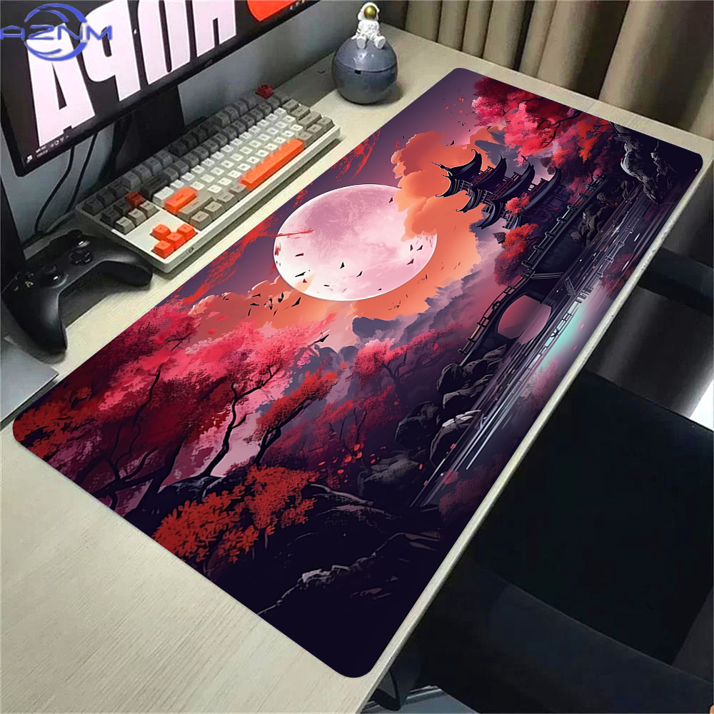 Pink Sakura Anime Mousepad Lan - Pc Gaming Pink ulasan dan harga