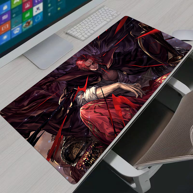 One Piece Shanks Mouse Pad Lar - Pc Gaming Keyboard And Mouse ulasan dan harga