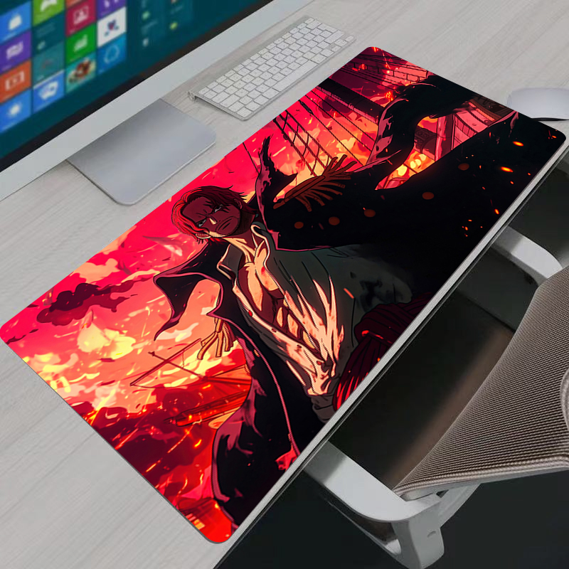 One Piece Shanks Mouse Pad Lar - Pc Gaming Keyboard And Mouse ulasan dan harga