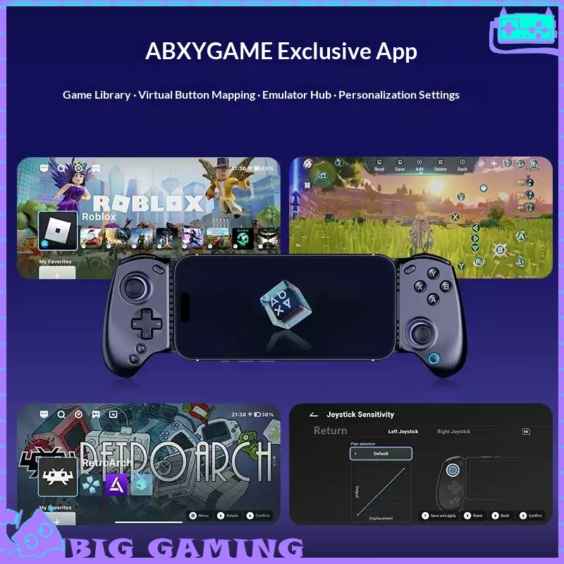 Abxylute S8 Lite Telescopic US - Android Gaming Emulator Pc ulasan dan harga