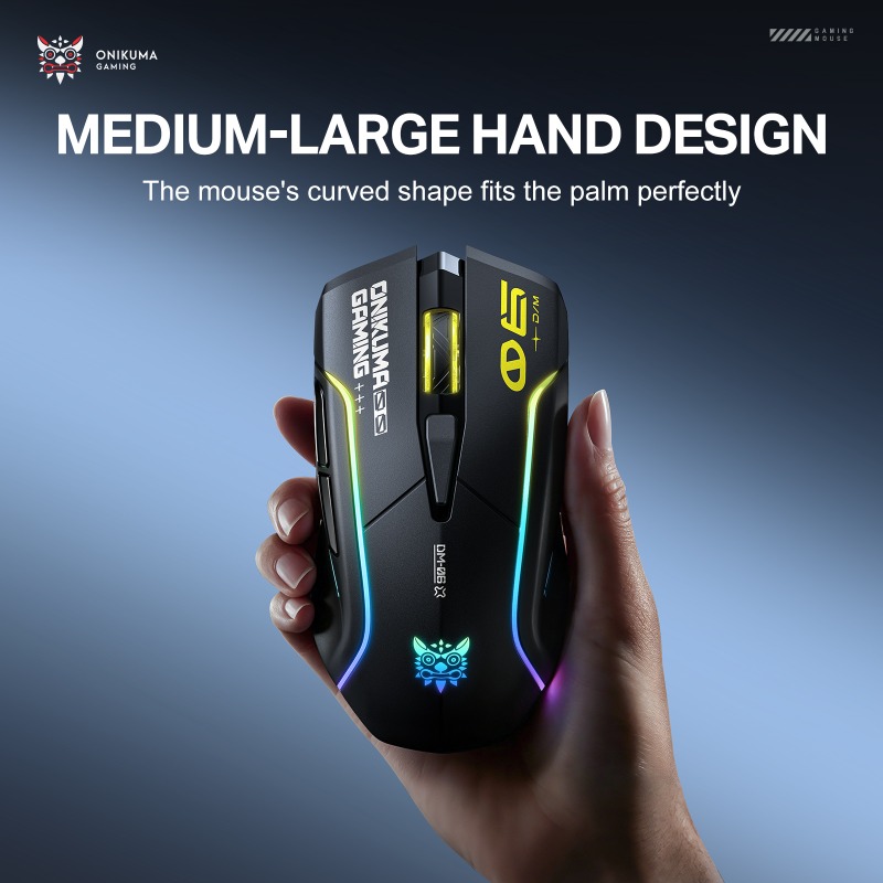 ONIKUMA DM06 Gaming Mouse 3 Mo - Pc Gaming Entry Level ulasan dan harga