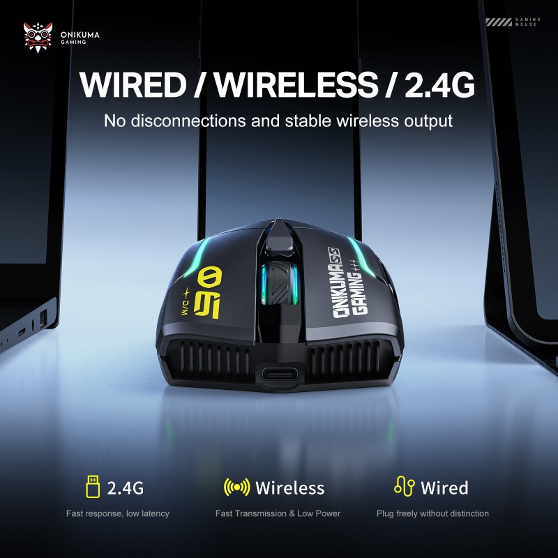 ONIKUMA DM06 Gaming Mouse 3 Mo - Pc Gaming Entry Level ulasan dan harga