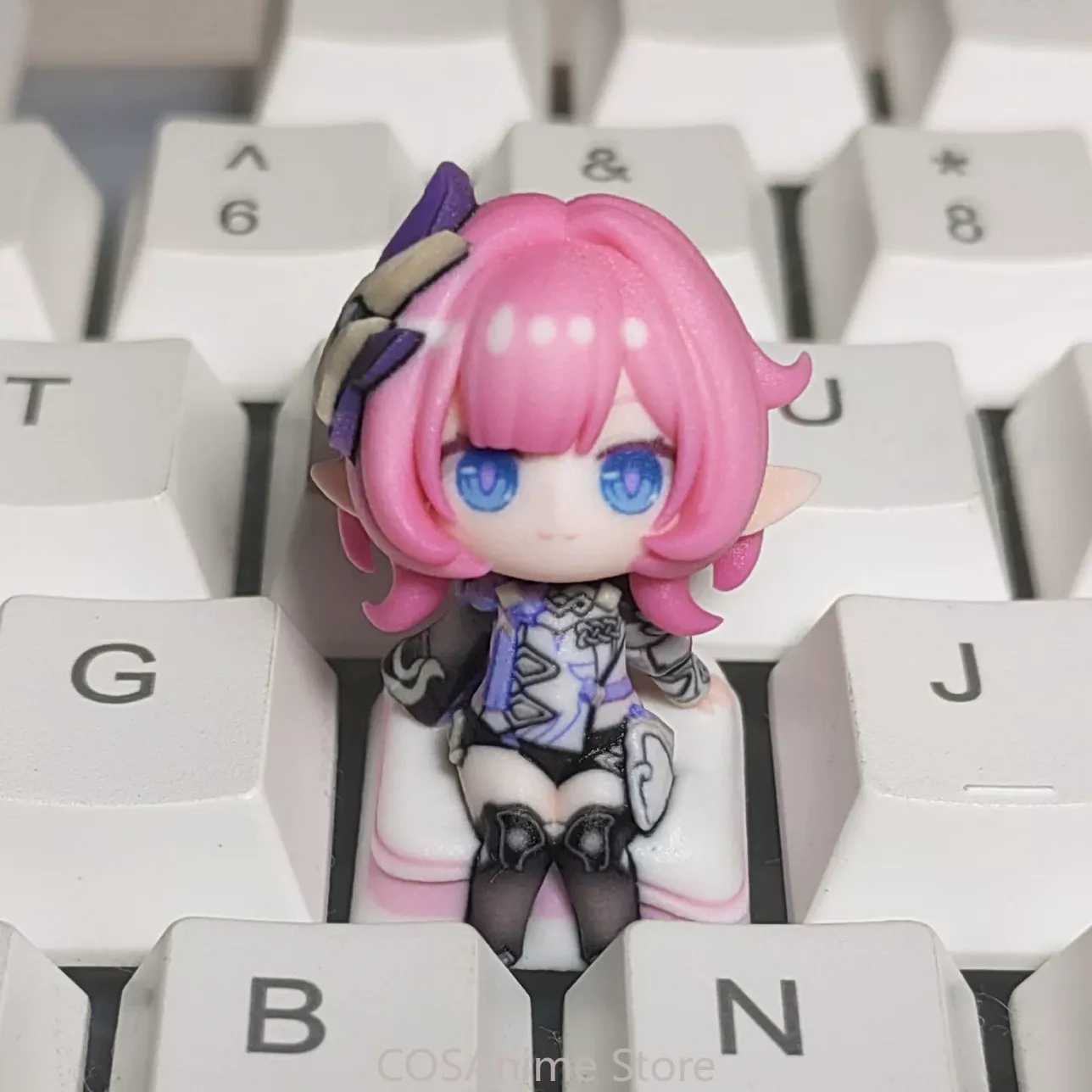 Honkai Impact 3 Elysia Cosplay - Mechanical Keyboard ulasan dan harga