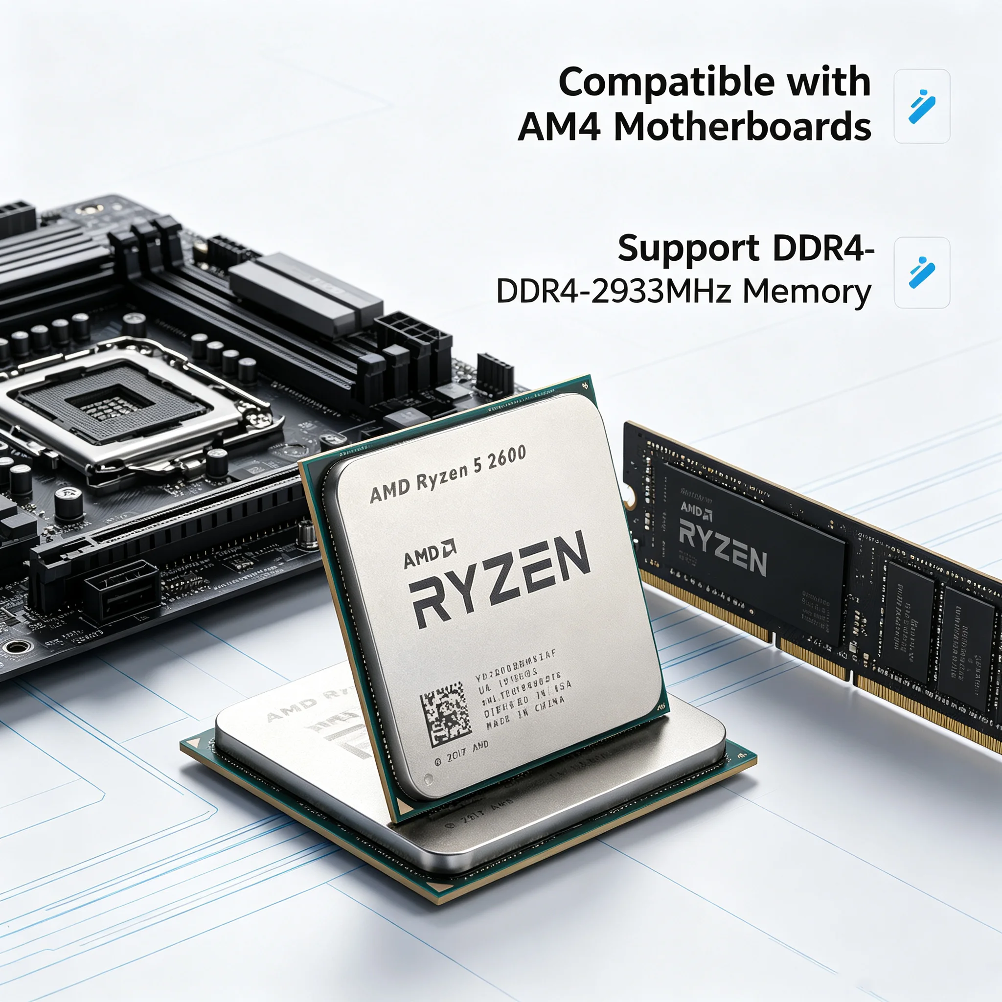 Universal AM4 Socket Processor - Pc Gaming Entry Level ulasan dan harga