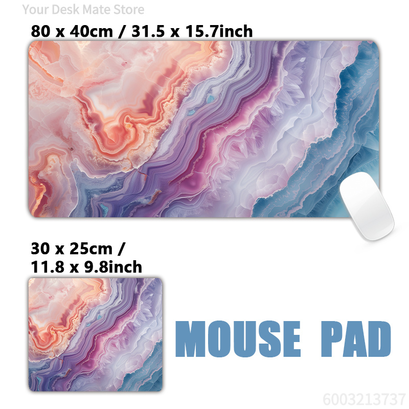 Pink Marble Texture Mouse Pad  - Pc Gaming Pink ulasan dan harga