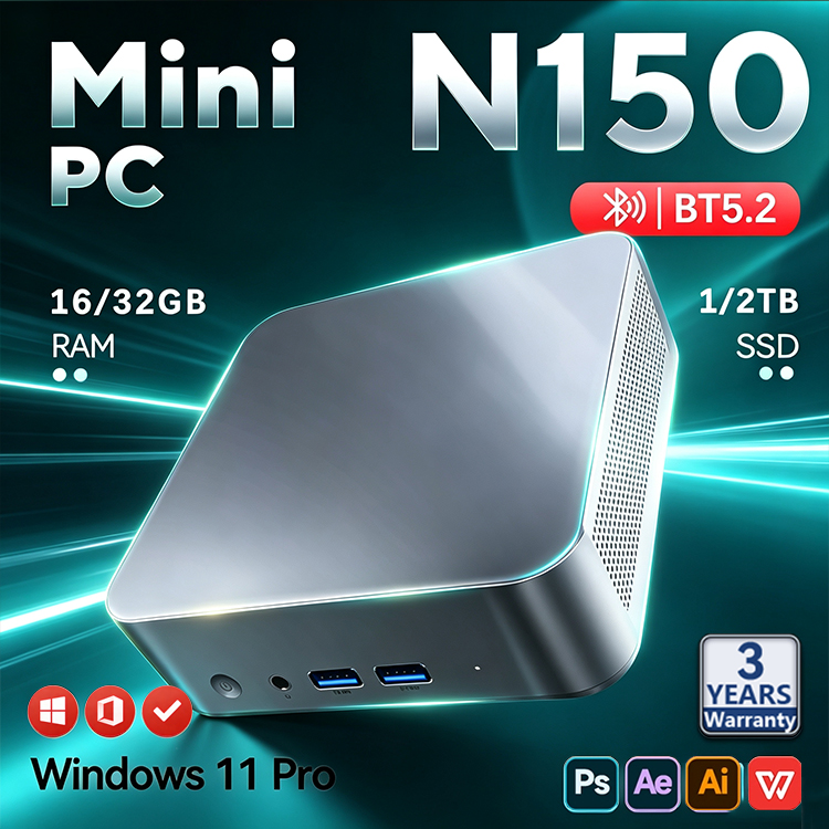 2026 Intel N150 Mini PC Protab - Pc Gaming Second ulasan dan harga