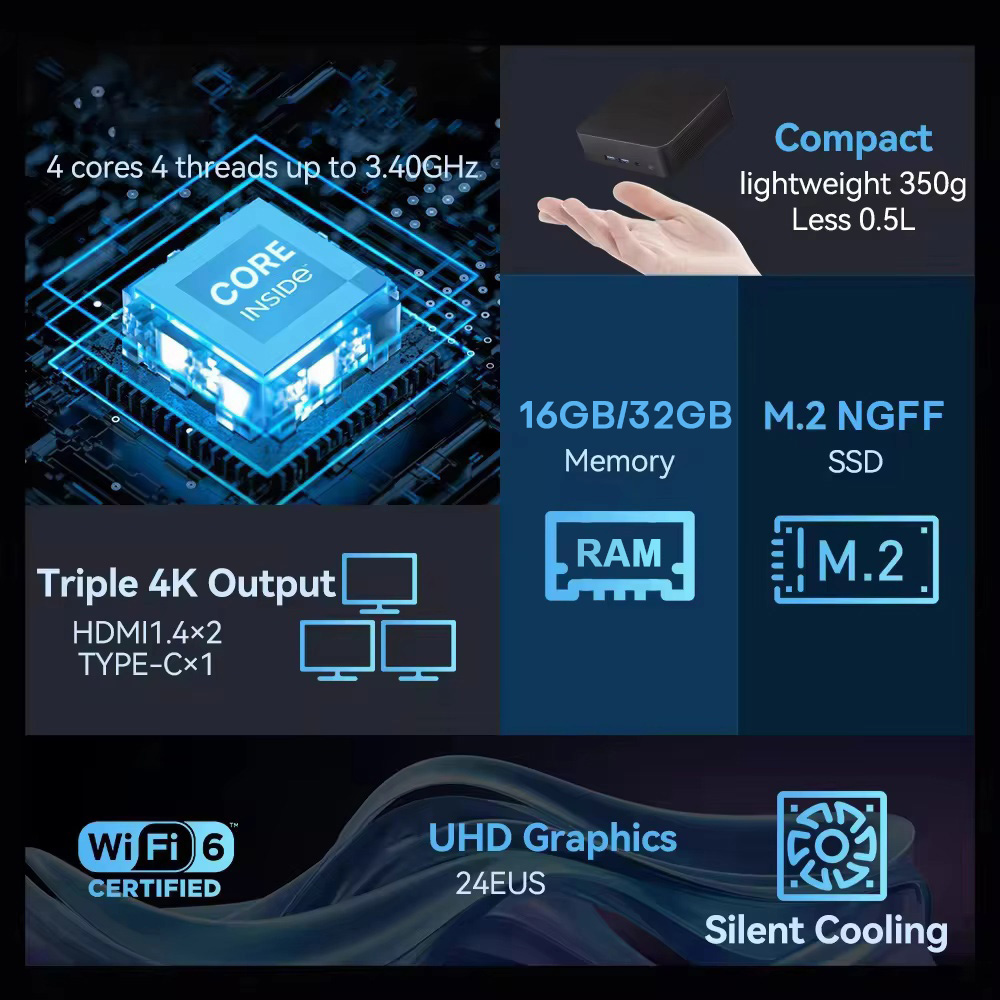2026 Intel N150 Mini PC Protab - Pc Gaming Second ulasan dan harga