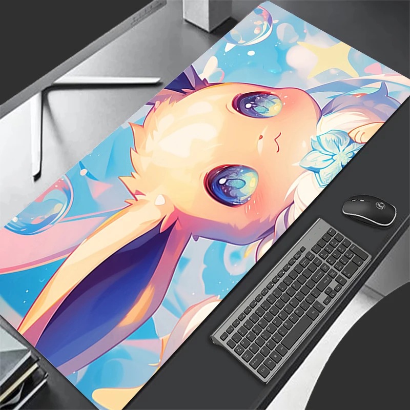 P-Pokemon Eevee Anime Gaming M - Pc Gaming Keyboard And Mouse ulasan dan harga