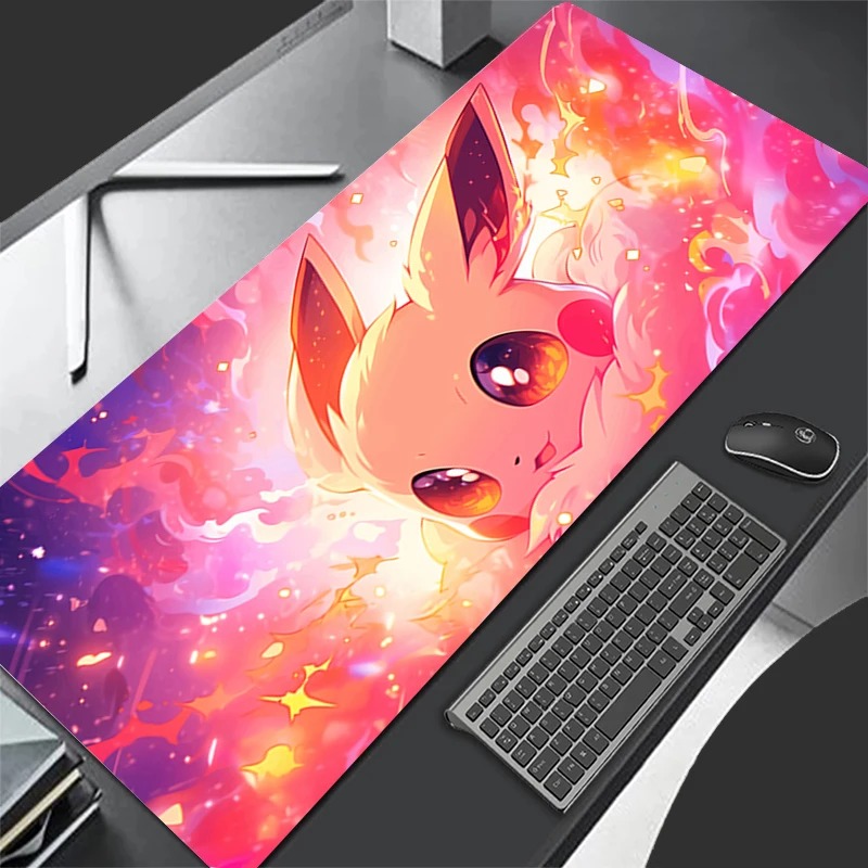 P-Pokemon Eevee Anime Gaming M - Pc Gaming Keyboard And Mouse ulasan dan harga