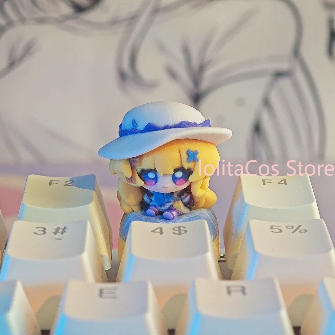 New Wuthering Waves Phoebe Q-v - Mechanical Keyboard ulasan dan harga
