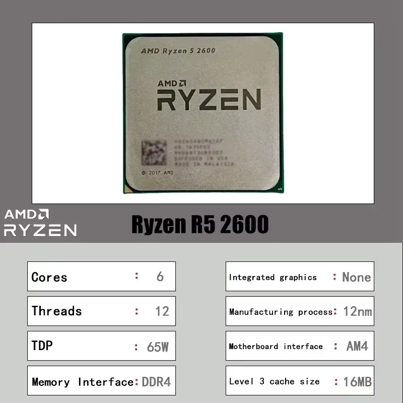 AMD Ryzen 5 2600 Entry Level D - Pc Gaming Entry Level ulasan dan harga