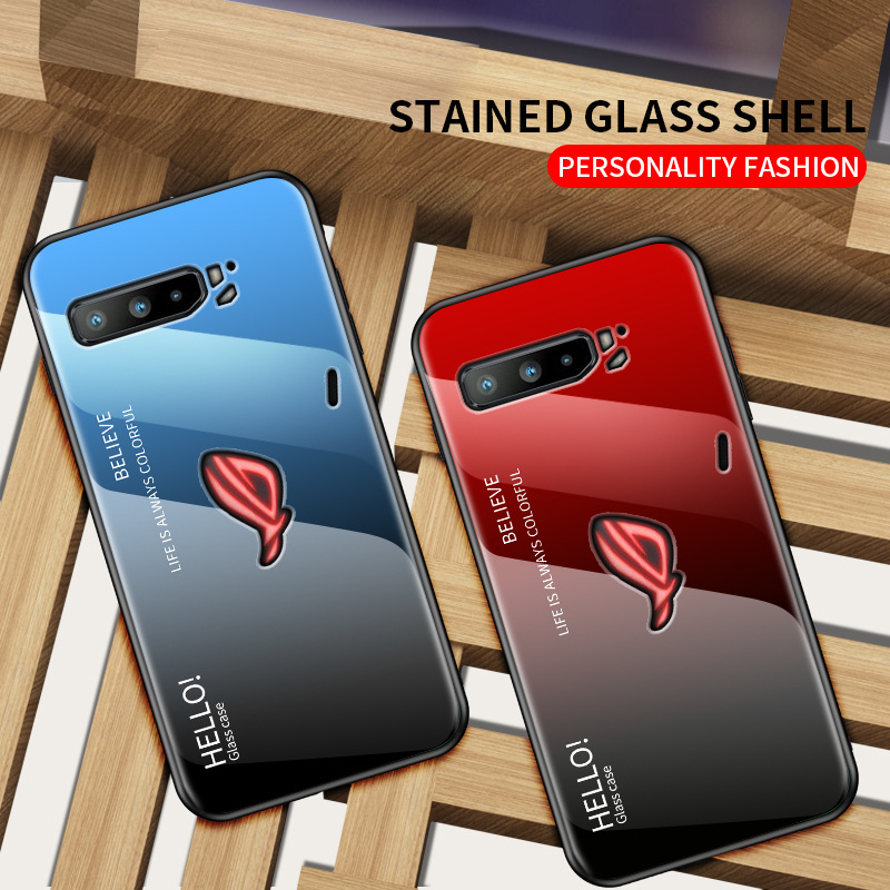 Gradient Tempered Glass Case f - Pc Gaming Asus Rog ulasan dan harga