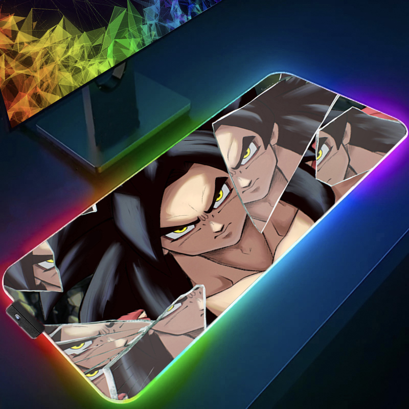 LED Mouse pad Dragon Ball Comp - Pc Gaming Keyboard And Mouse ulasan dan harga
