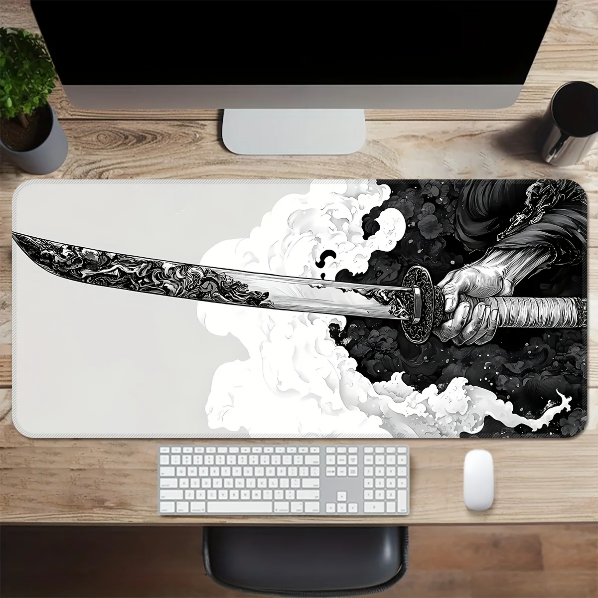Extra Large Gaming Mouse Pad w - Pc Gaming White ulasan dan harga