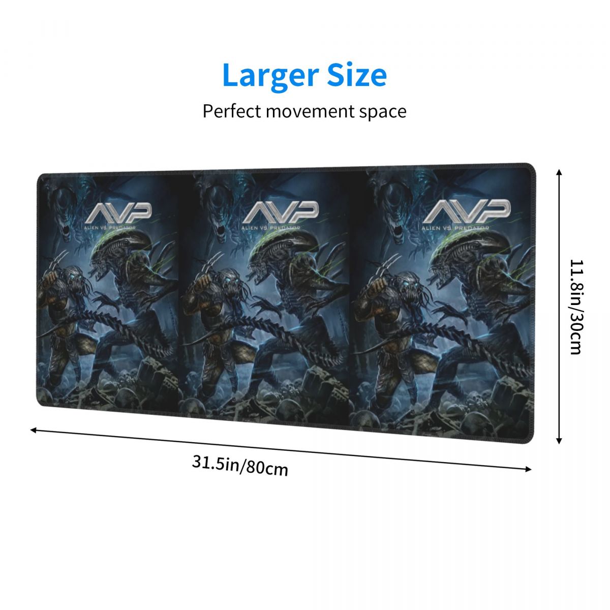 Large Mouse Pad Alien Vs Preda - Pc Gaming Vs Laptop Gaming ulasan dan harga