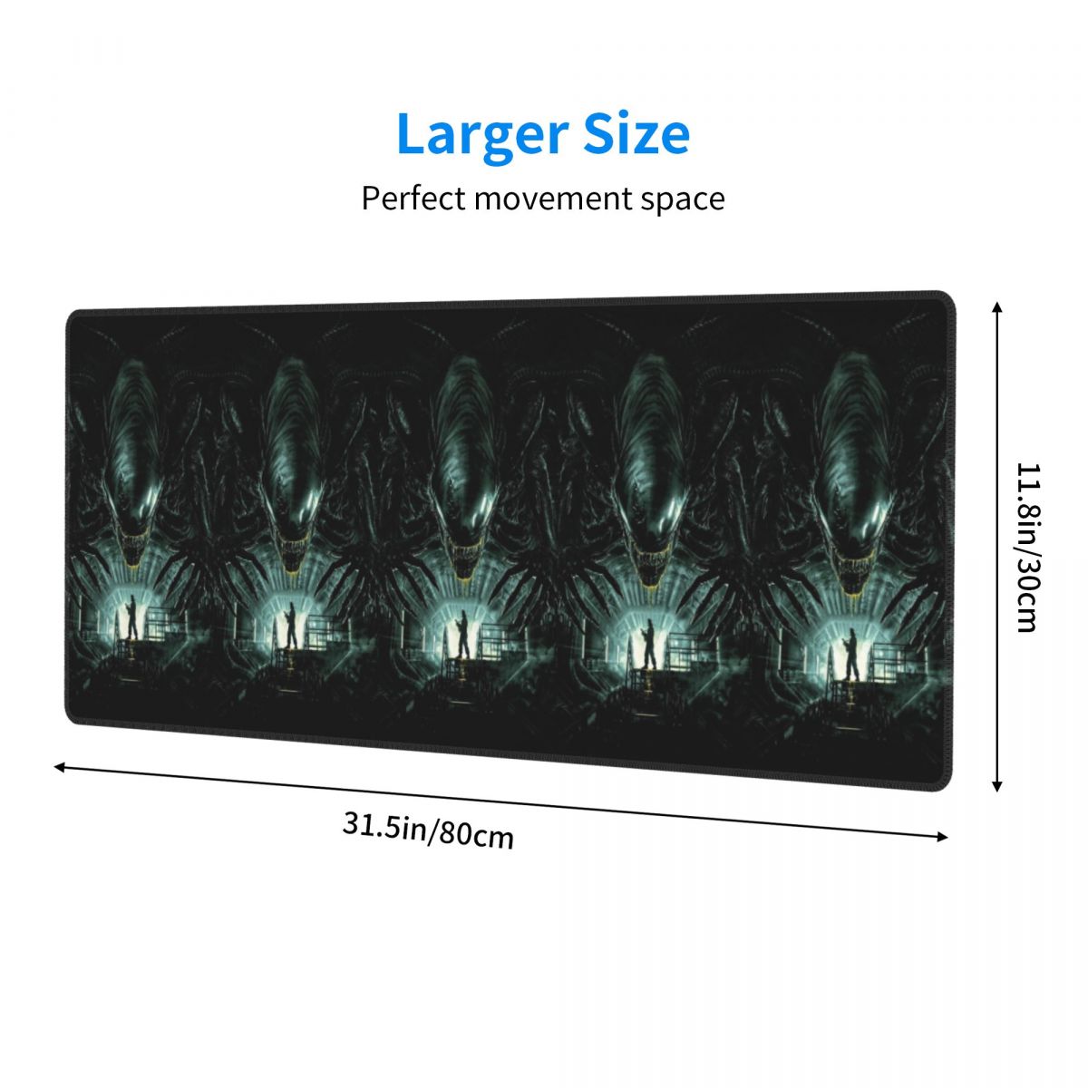 Large Mouse Pad Alien Vs Preda - Pc Gaming Vs Laptop Gaming ulasan dan harga