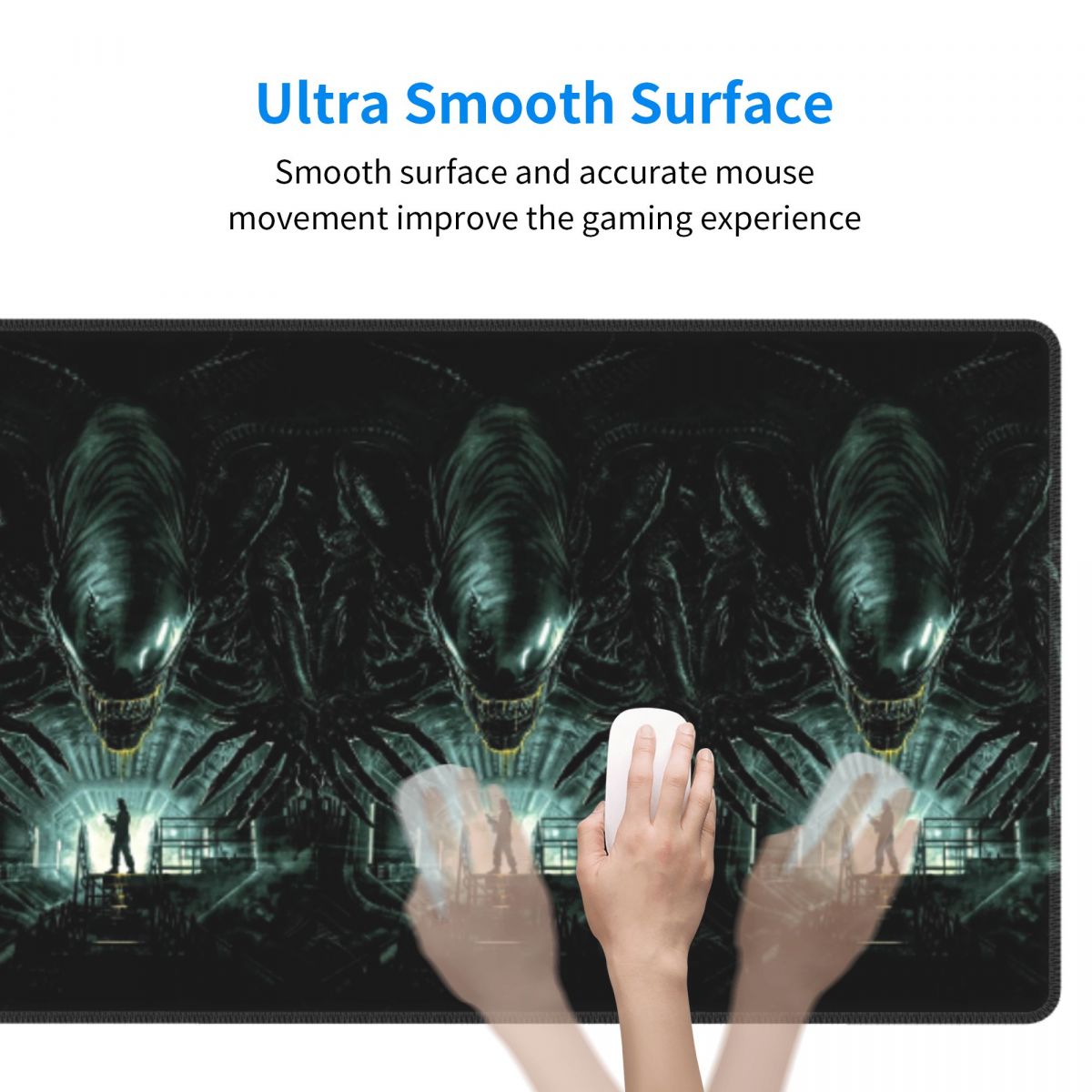 Large Mouse Pad Alien Vs Preda - Pc Gaming Vs Laptop Gaming ulasan dan harga