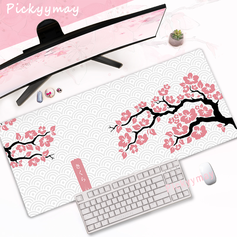 CIFBUY Pink Cherry Blossom Gam - Pc Gaming Pink ulasan dan harga