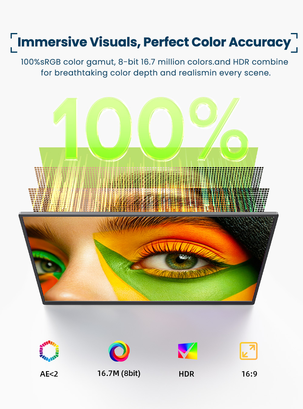 EVICIV 4K Portable Monitor 10- - Pc Gaming Video ulasan dan harga