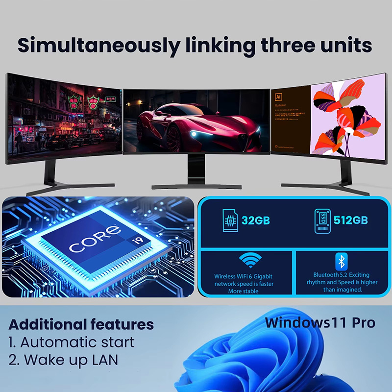 2026 Mini PC Intel Core I9 109 - Pc Gaming Second ulasan dan harga