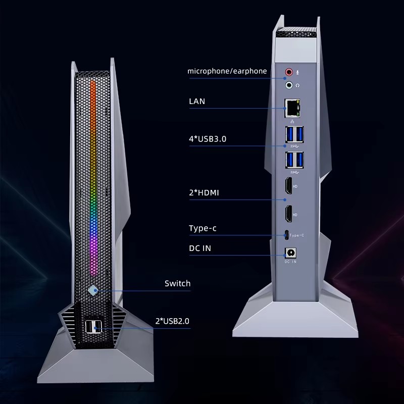 Topton Gaming Mini PC F10 NVID - Pc Gaming Rtx 4060 ulasan dan harga