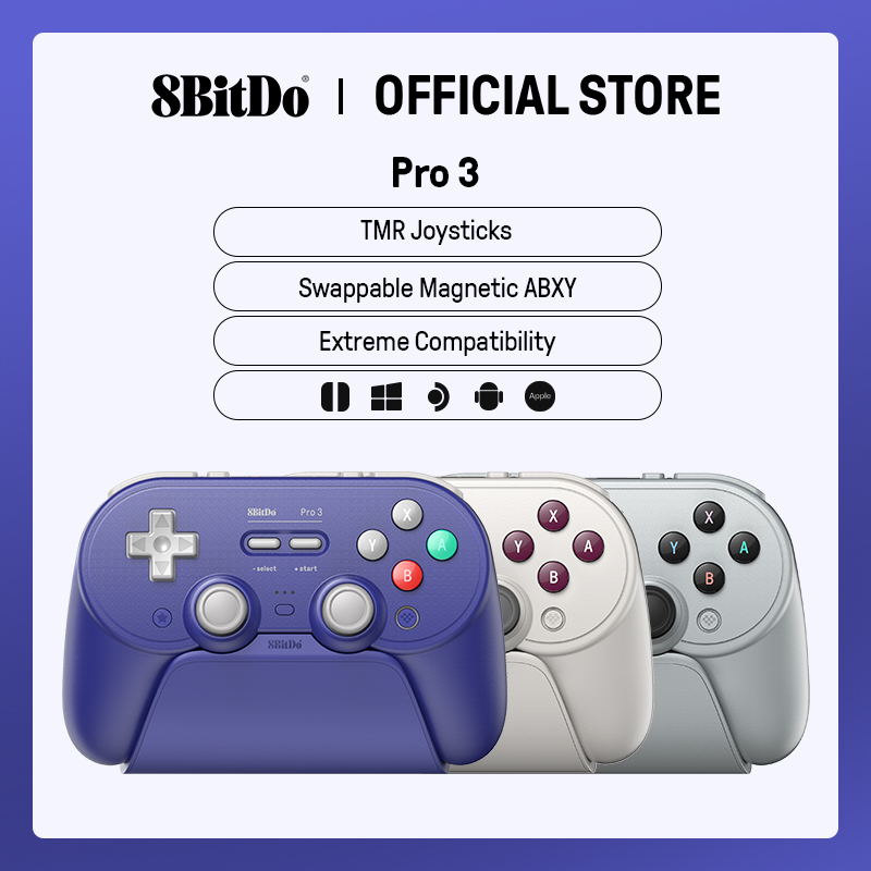 8BitDo Pro 3 Wireless Gaming C - Pc Gaming Second ulasan dan harga